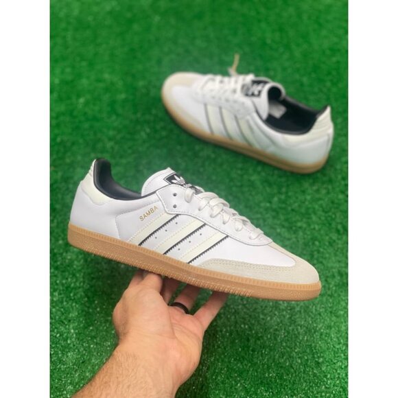 adidas Other - Adidas Samba OG Mens Sportswear Shoes White ID1480 NEW Multi Sz